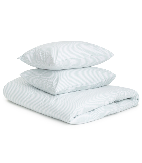 Bedding Set „Arctic stripes“. Cotton bedding sets