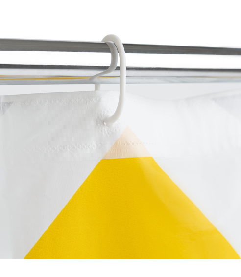 Shower curtain “Zig”. Bathroom curtains