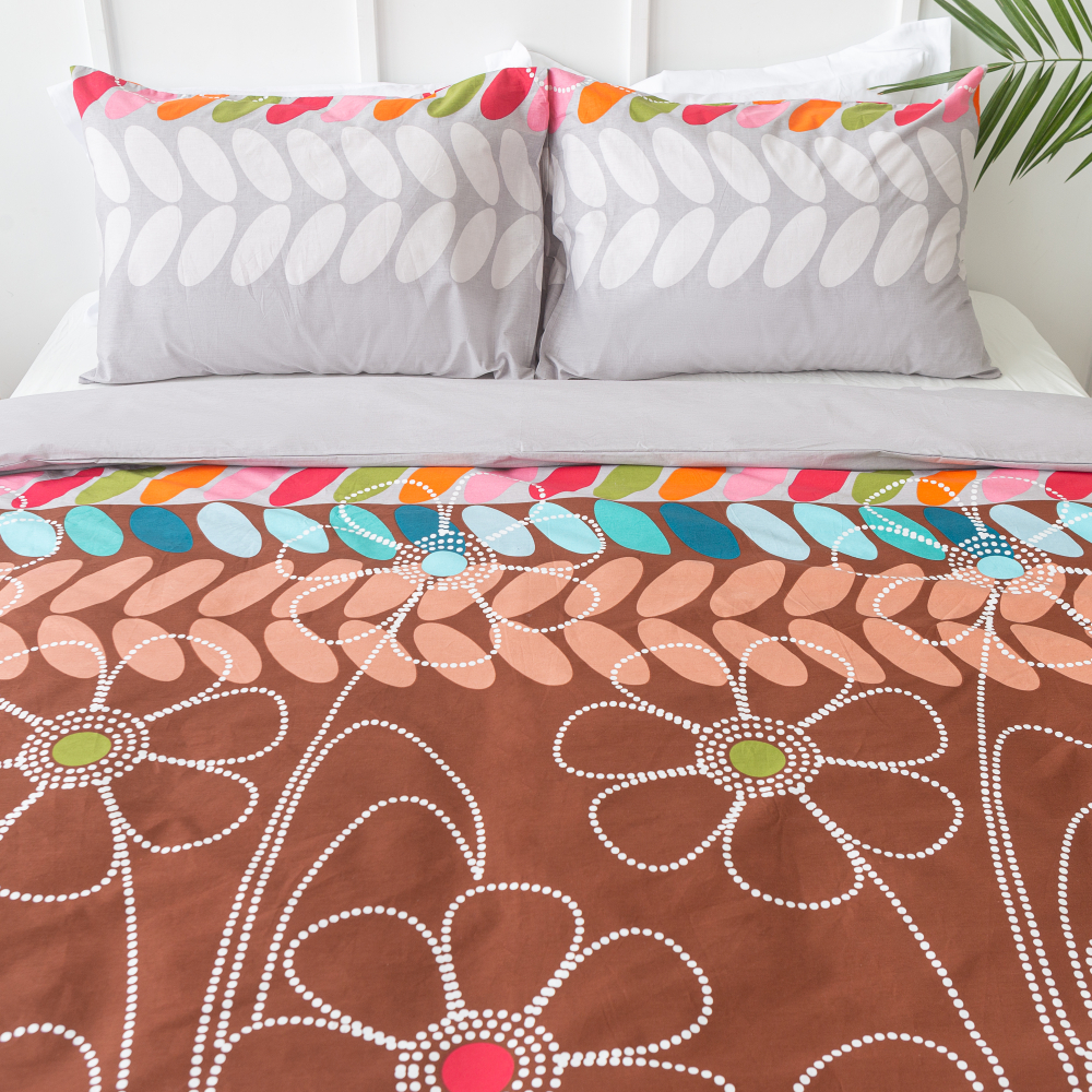 Bedding Set „Autumn“. Cotton bedding sets, 140x200 cm