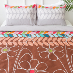 Bedding Set „Autumn“. Cotton bedding sets, 140x200 cm