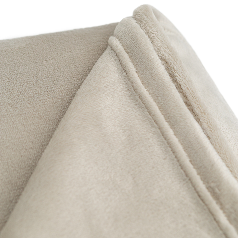 Plaid „Light grey“. Blankets, 140x200 cm. Elegant light grey blanket for modern home décor