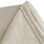 Plaid „Light grey“. Blankets, 140x200 cm. Elegant light grey blanket for modern home décor