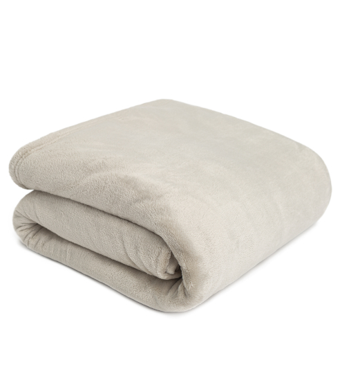 Plaid „Light grey“. Blankets