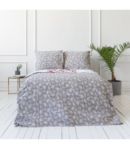 Cotton seersucker bedding set „Maki“. Cotton bedding sets