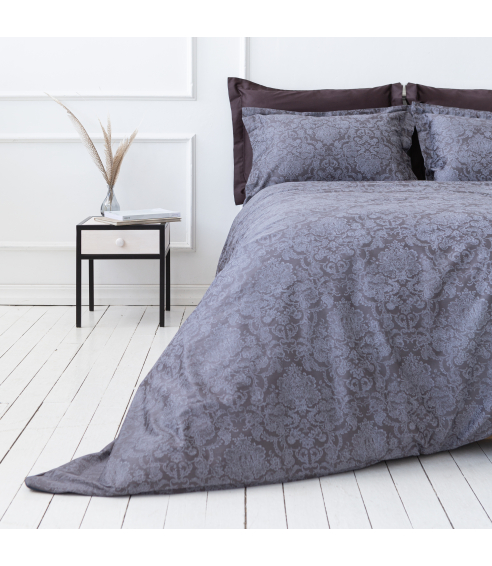 Premium Sateen Bedding Set „Cacao light“. Satin bedding sets