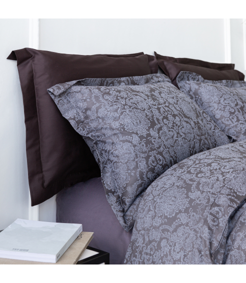 Premium Sateen Bedding Set „Cacao light“. Satin bedding sets
