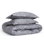 Premium Sateen Bedding Set „Cacao light“. Patterned bedding sets, 140x200 cm, 200x200 cm, 200x220 cm