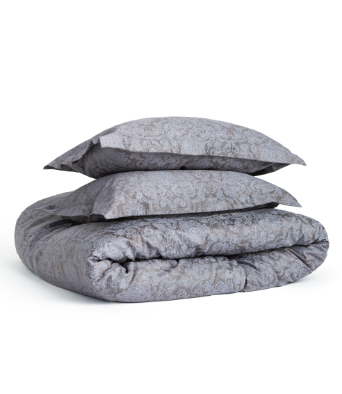 Premium Sateen Bedding Set „Cacao light“. Satin bedding sets