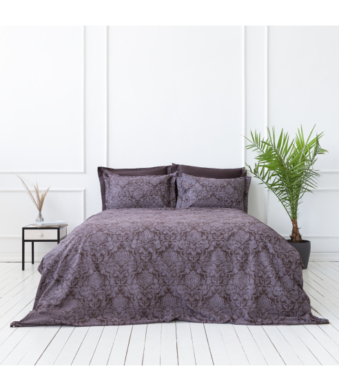 Premium Sateen Bedding Set „Cacao“. Satin bedding sets