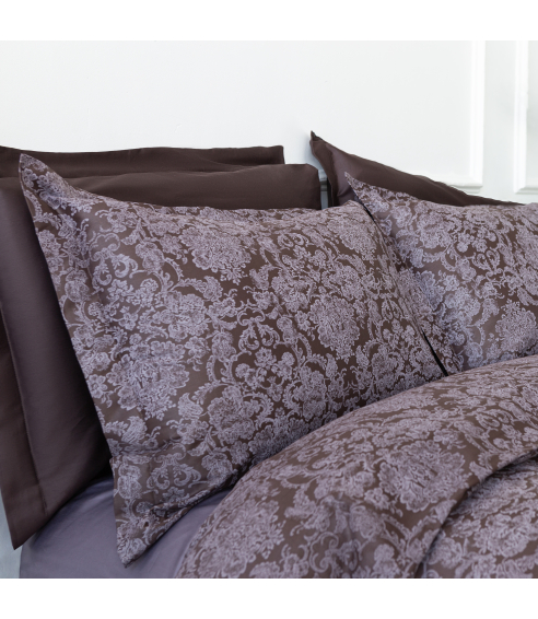 Premium Sateen Bedding Set „Cacao“. Satin bedding sets