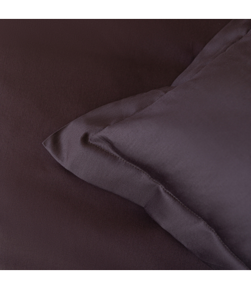 Premium Sateen Bedding Set „Chocolate“. Satin bedding sets