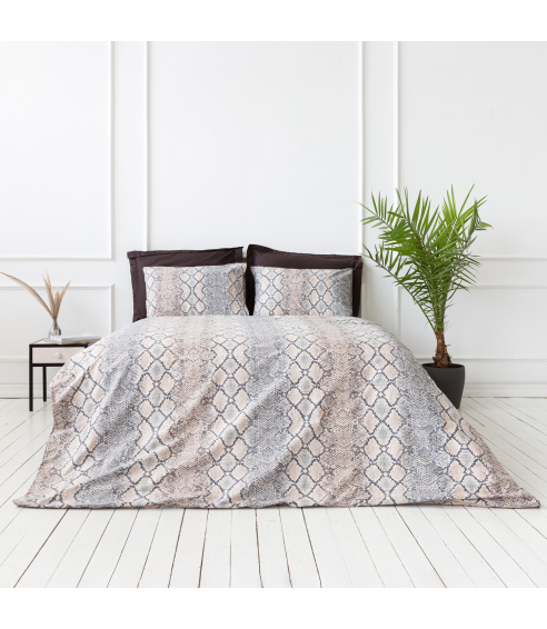 Bedding Set „Snakeskin“. Cotton bedding sets