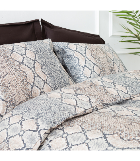 Bedding Set „Snakeskin“. Cotton bedding sets