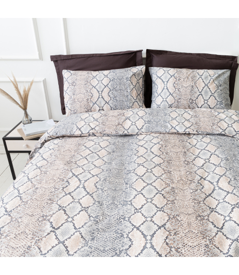 Bedding Set „Snakeskin“. Cotton bedding sets