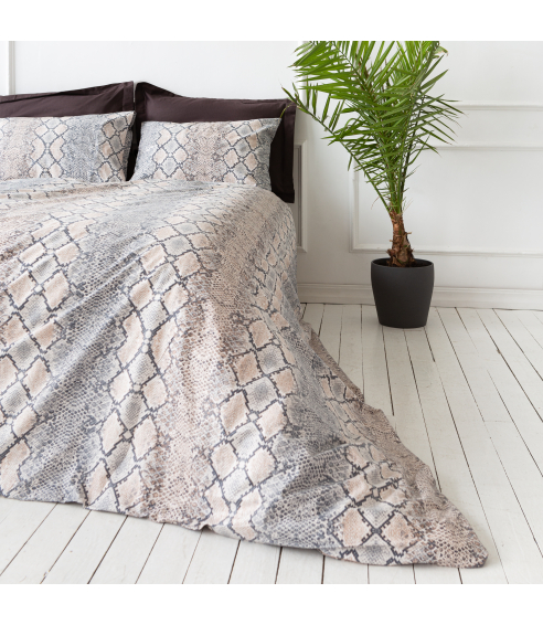 Bedding Set „Snakeskin“. Cotton bedding sets