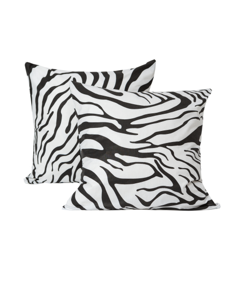 Decorative pillow covers “Zebra” – 2 pieces.. Pillowcases 40x40