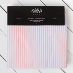 Bedding Set „Rose stripes“. Bedding sets 135x200, 140x200 cm