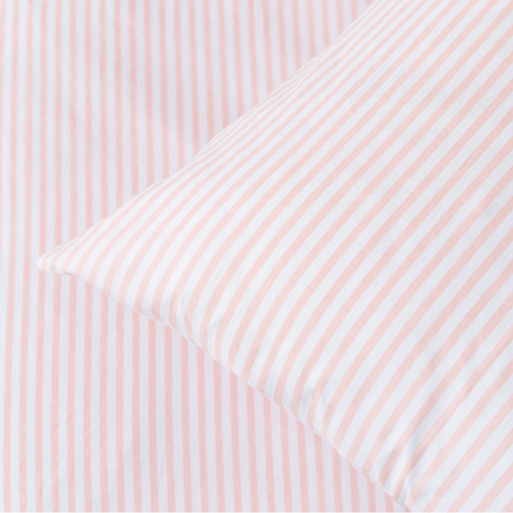 Bedding Set „Rose stripes“. Bedding sets 135x200, 140x200 cm