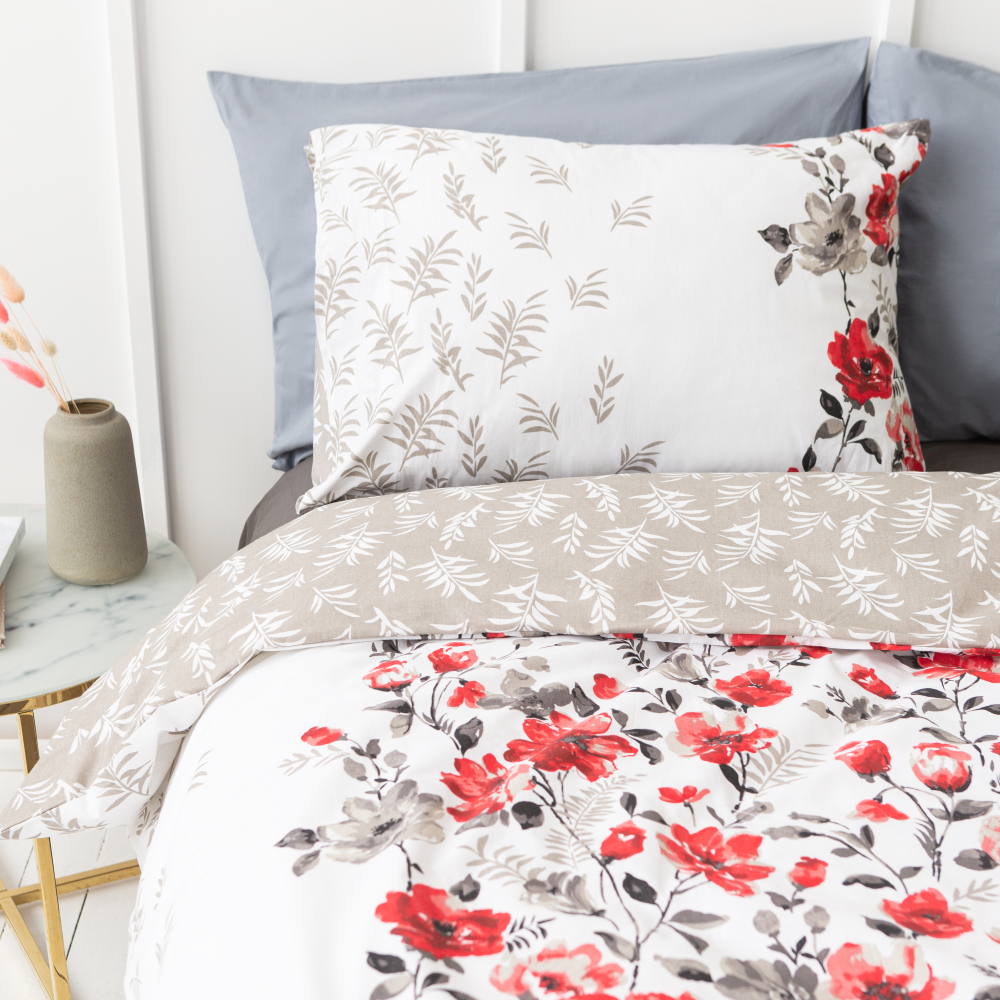 Bedding Set „Maki“. Cotton bedding sets, 140x200 cm