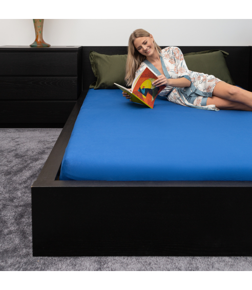 Jersey fitted sheet “Blue”. Fittedsheets