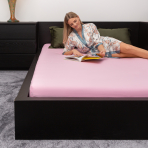 Jersey fitted sheet “Lavender”. Fitted sheets 160x200, 140x200 cm, 160x200 cm, 180x200 cm