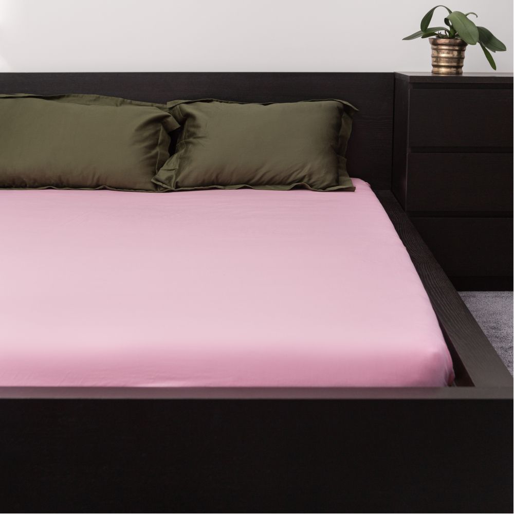 Jersey fitted sheet “Lavender”. Fitted sheets 160x200, 140x200 cm, 160x200 cm, 180x200 cm. Soft violet fitted sheet with elastic – elegant and cozy.