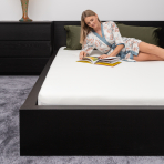 Jersey fitted sheet “White”. Fitted sheets 180x200, 90x200 cm, 140x200 cm, 160x200 cm, 180x200 cm, 200x220 cm