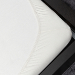 Jersey fitted sheet “White”. Fitted sheets 180x200, 90x200 cm, 140x200 cm, 160x200 cm, 180x200 cm, 200x220 cm