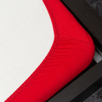 Jersey fitted sheet “Imperial”. Fitted sheets 90x200, 90x200 cm, 140x200 cm, 160x200 cm, 180x200 cm. Vibrant red fitted sheet that adds comfort and color.