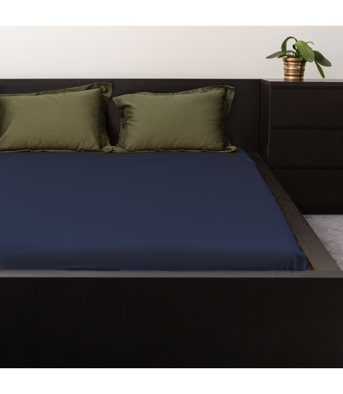 Satin fitted sheet "Space". Fittedsheets