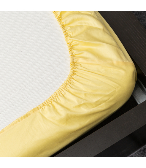 Satin Fitted Sheet „Citron“. Fittedsheets