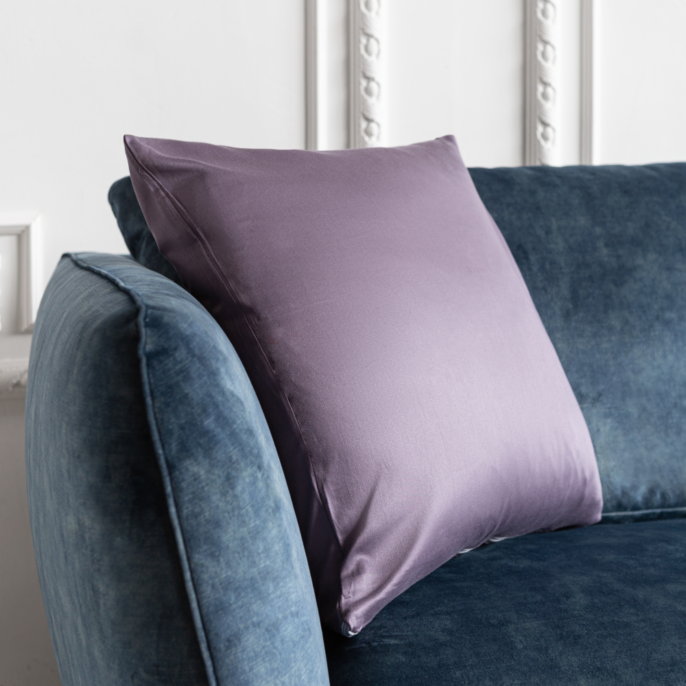 Decorative satin pillow covers “Mauve” – 2 pieces.