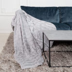 Plaid „Harbour grey“, 200x220 cm