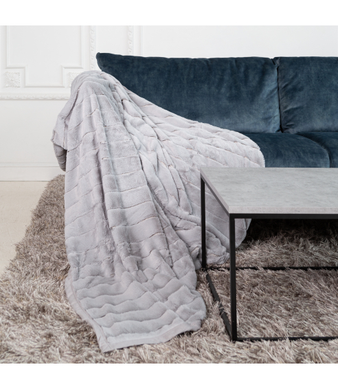 Plaid „Harbour grey“. Blankets