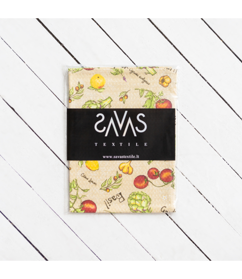 Kitchen towel set “Artichoke”. Kitchen cloths