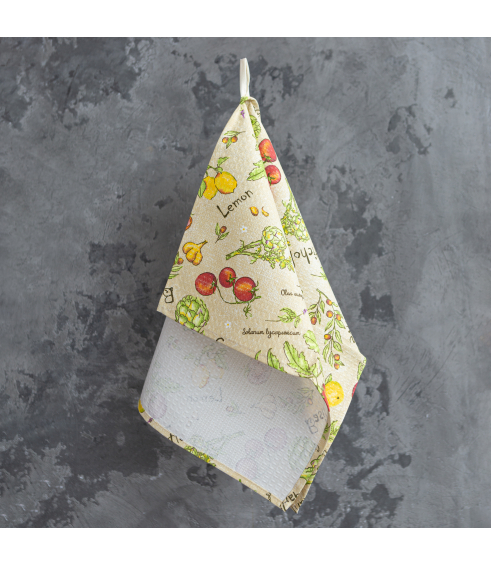 Kitchen towel set “Artichoke”. Kitchen cloths