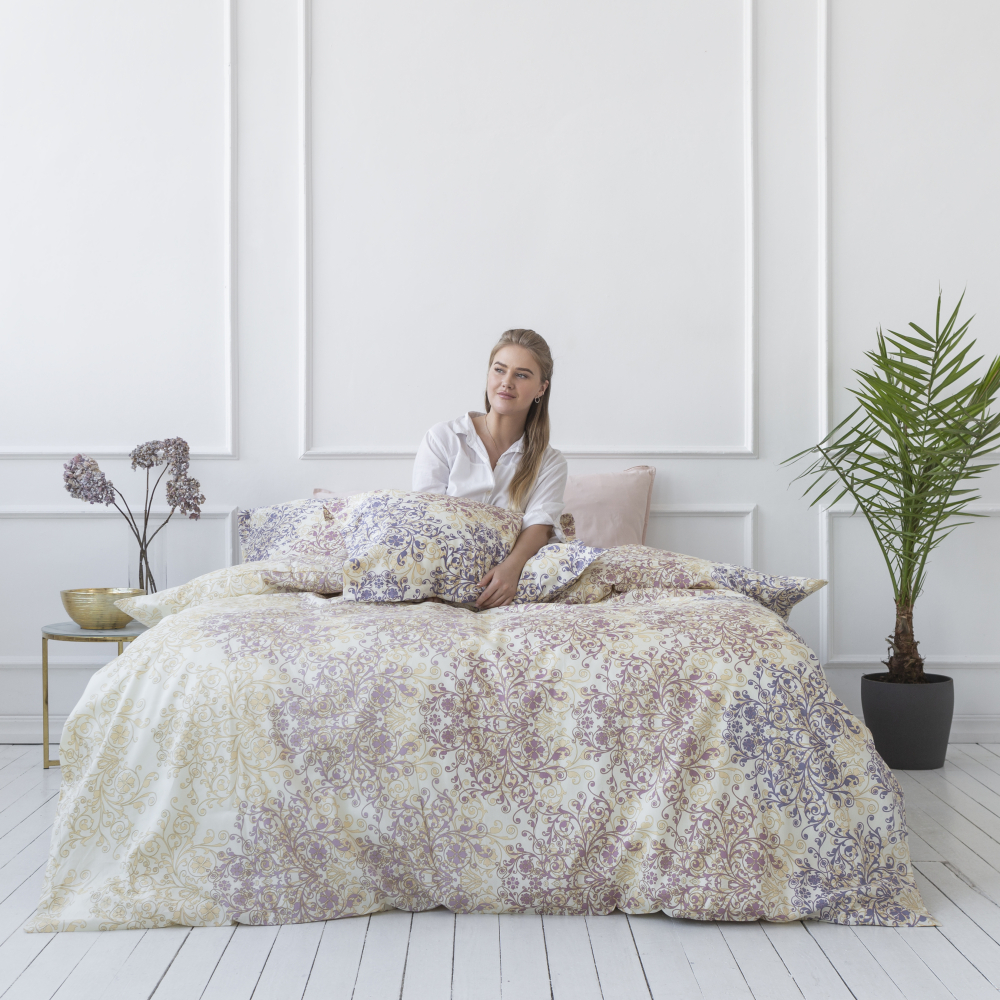 Premium Sateen Bedding Set „Flicker“. Bedding sets 140x200, 140x200 cm, 200x200 cm, 200x220 cm