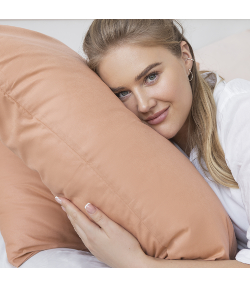 Beddgin Set „Classic orange“. Cotton bedding sets