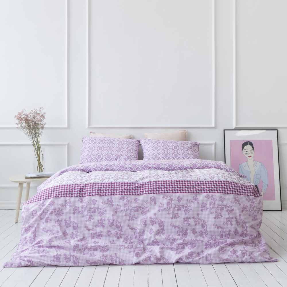 Bedding Set „Renata“. Cotton bedding sets, 200x200 cm