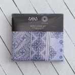 Premium Sateen Bedding Set „Mosaica“. Patterned bedding sets, 160x200 cm