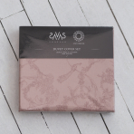 Bedding Set „Toile de Jouy caffe“. Cotton bedding sets, 140x200 cm, 200x220 cm