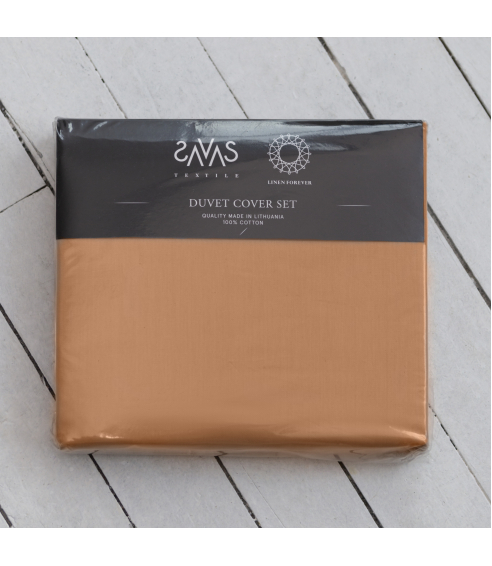 Beddgin Set „Classic orange“. Cotton bedding sets