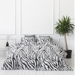 Bedding Set „Zebra“. Bedding sets 135x200, 140x200 cm, 200x220 cm. Bedding with a stylish graphic striped pattern.