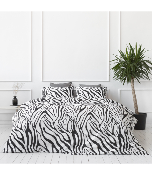 Bedding Set „Zebra“. Cotton bedding sets