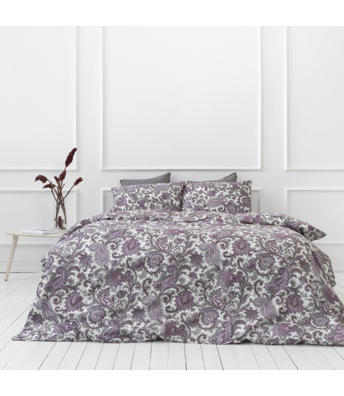 Premium Sateen Bedding Set „Burgundy“. Satin bedding sets