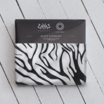 Bedding Set „Zebra“. Bedding sets 135x200, 140x200 cm, 200x220 cm. Contemporary bedding with a graphic stripe motif.