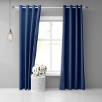 Naktinės užuolaidos „Navy blue“, 106x160 cm, 116x228 cm, 140x250 cm