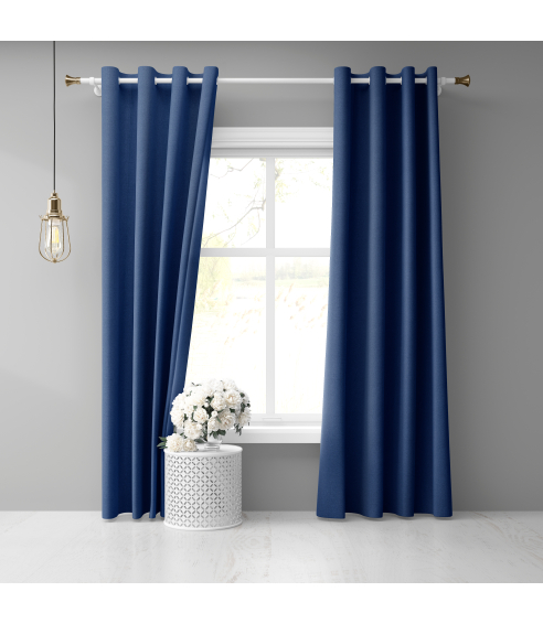 Naktinės užuolaidos „Navy blue“