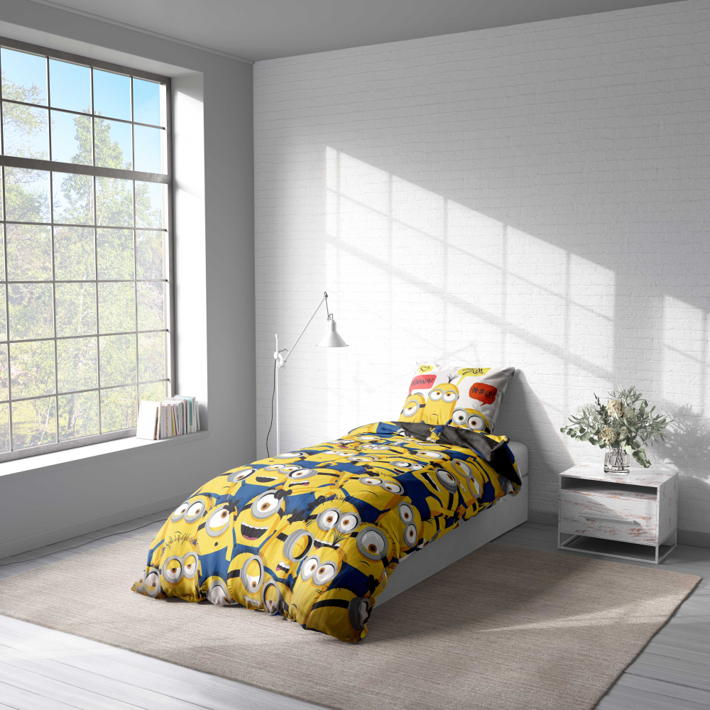 Children’s Bedding Set „Banana“. Kids bedding, 140x200 cm