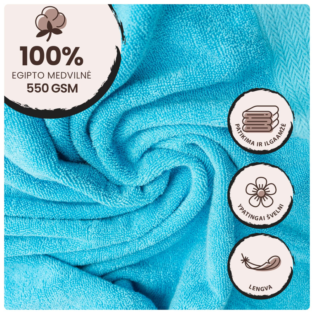 Bath towel “Aqua”